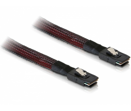 DELOCK Cable mini SAS 36pin male-male (SFF 8087) 1m (83073)