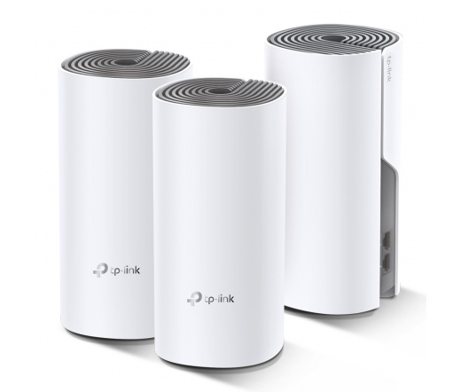 TP-LINK Deco E4 AC1200 Egész Otthont Lefedő Mesh Wi-Fi Rendszer (3db)