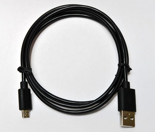 HAMA ADATKÁBEL MICRO USB, 1M, FEKETE