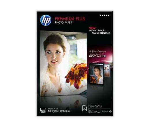 PHOTO PAPER HP PREMIUM PLUS SEMI-GLOSSY A4/20 300G