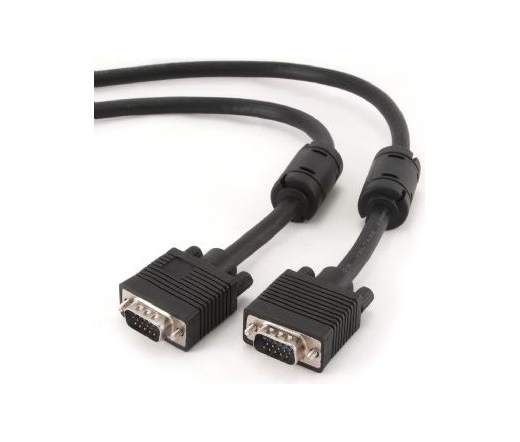 Gembird Cablexpert VGA összekötő kábel 5m CC-PPVGA-5M-B