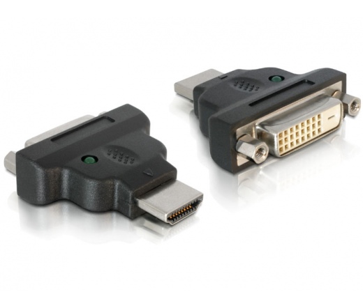 DELOCK Adapter HDMI male -> DVI-25pin female with LED