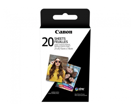 CANON Zoemini ZINK ZP-2030 fotópapír (20db-os)