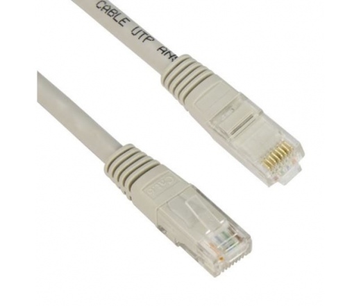 VCOM kábel Utp Cat6 Patch 3m, Szürke