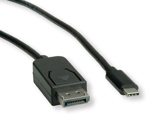 Kábel Roline Value  USB Type C - Display Port Kábel M/M 2m