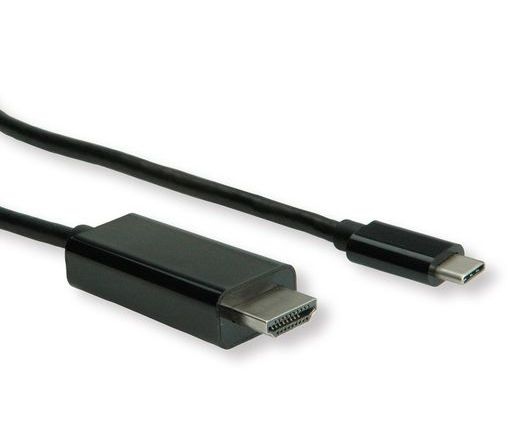 Kábel Roline Value USB Type C - HDMI Kábel M/M 2m