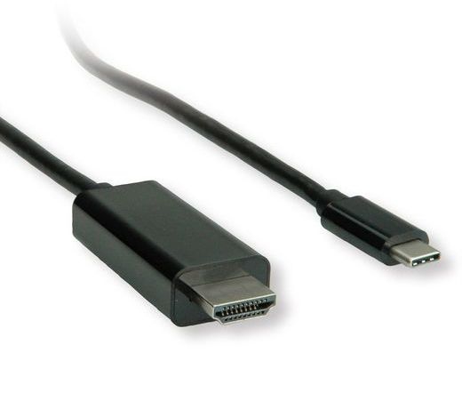 Kábel Roline Value  USB Type C - HDMI Kábel M/M 1m