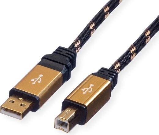 ROLINE Gold USB 2.0 A/B 1,8m