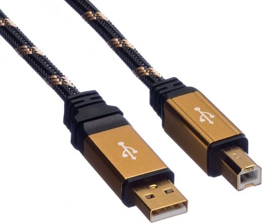 ROLINE Gold USB 2.0 A/B 1,8m