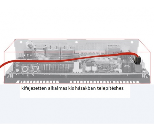 DELOCK Cable 6Gb/s flexi SATA kábel - 0,7m - Piros (83836)