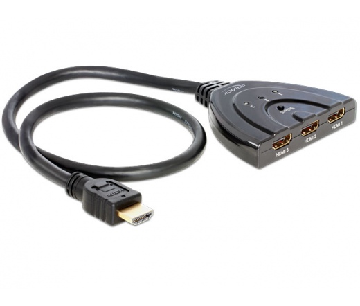 DELOCK HDMI 3 - 1 Switch bidirectional (87619)