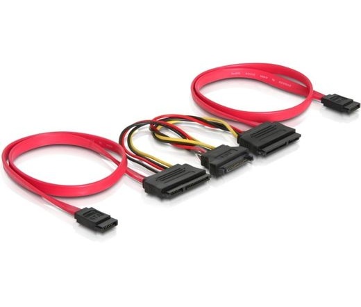 DELOCK SATA All-in-One cable for 2x HDD