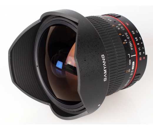 SAMYANG 8mm f/3.5 UMC Fish-eye CS II (Nikon AE)