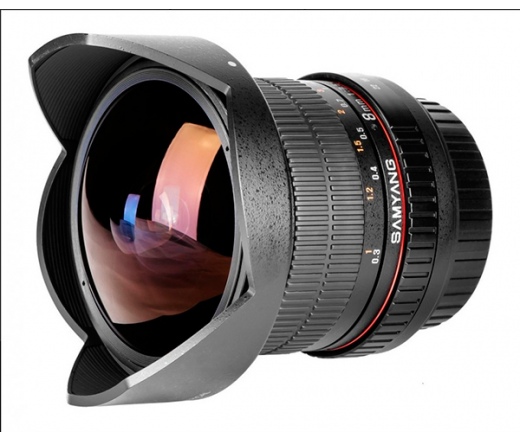 SAMYANG 8mm f/3.5 UMC Fish-eye CS II (Pentax K)