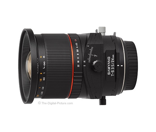 SAMYANG 24mm Tilt-Shift f/3.5 ED AS UMC (Micro 4/3)