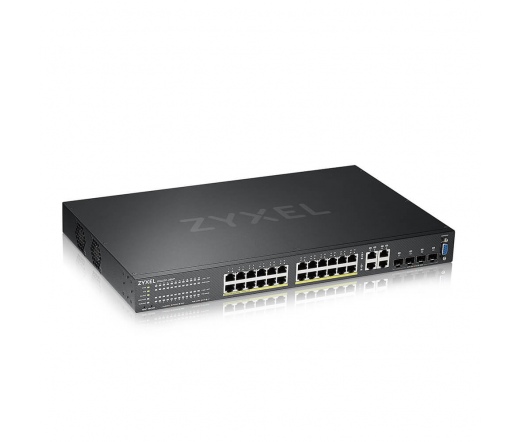 ZYXEL GS2220 28 portos GbE L2 PoE Menedzselt Switch