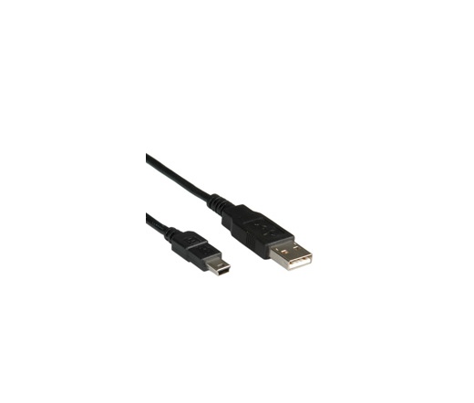 Cable Roline Value USB 2.0 Mini 5 pin A-B M/M 1.8m