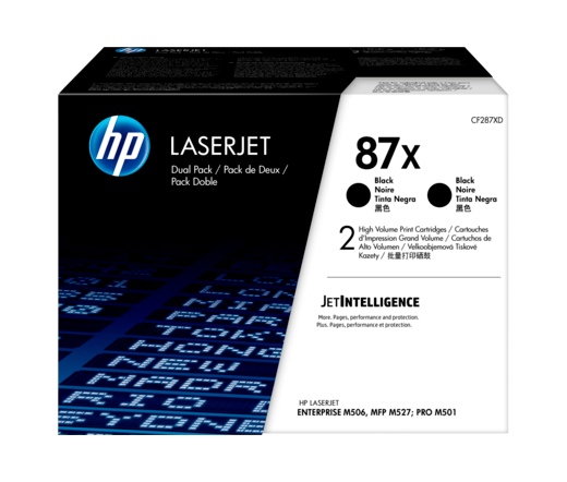 Toner HP 87X Black Dual Pack (CF287XD)