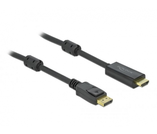 Delock Aktív DisplayPort 1.2 - HDMI kábel 4K 60 Hz 3 méter hosszú