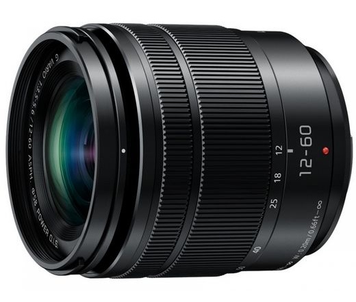 PANASONIC Lumix G Vario 12-60mm f/3,5-5,6 ASPH Power O.I.S. fekete