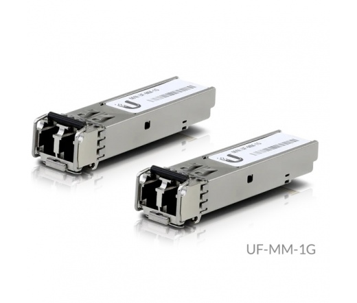 UBIQUITI 1.25Gbps SFP SX-LC Multi-Mode Fiber 2-Pack