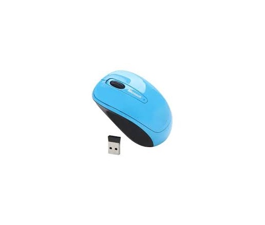 MOUSE MICROSOFT Wireless Mobile Mouse 3500 L2 Cyan Blue