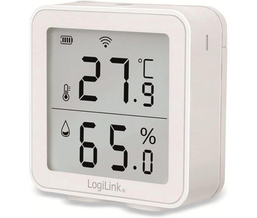 LOGILINK Wi-Fi smart thermo hygrometer, Tuya compatible