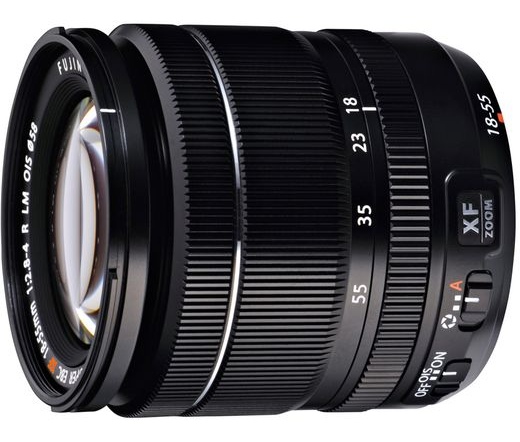 FUJIFILM XF18-55mm F/2.8-4 R Fekete objektív