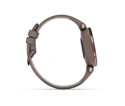 GARMIN Lily - Classic - Dark Bronze Bezel with Paloma Case and Italian Leather Band