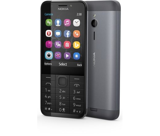 TEL NOKIA 230 DS Dark Silver