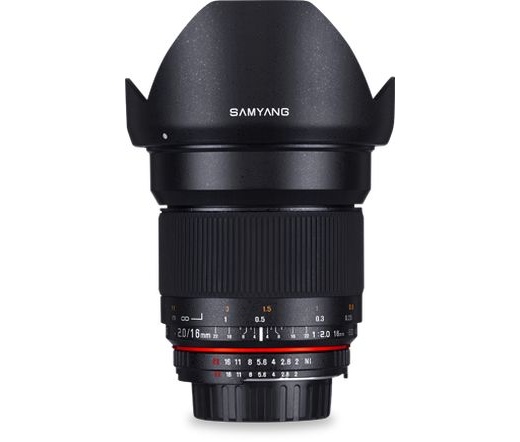 SAMYANG 16mm f/2.0 ED AS UMC CS (Canon)