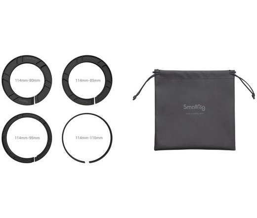 SmallRig Clamp-On Ring Kit for Matte Box 2660 (114mm-80mm/85mm/95mm/110mm) 3408