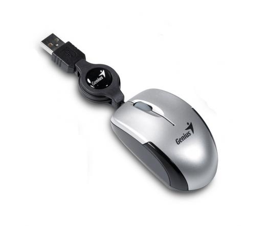 GENIUS MOUSE Traveler Micro V2 ezüst