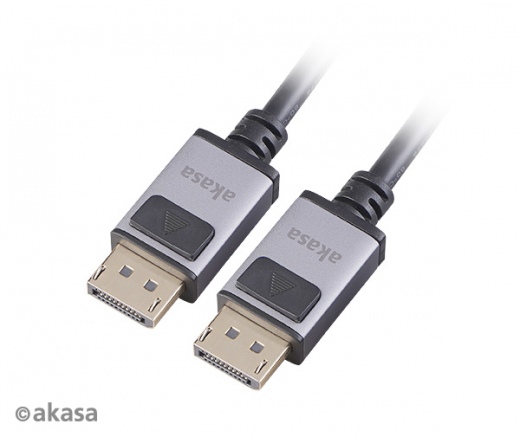 AKASA 8K DisplayPort to DisplayPort Premium Aluminium Housing 2m