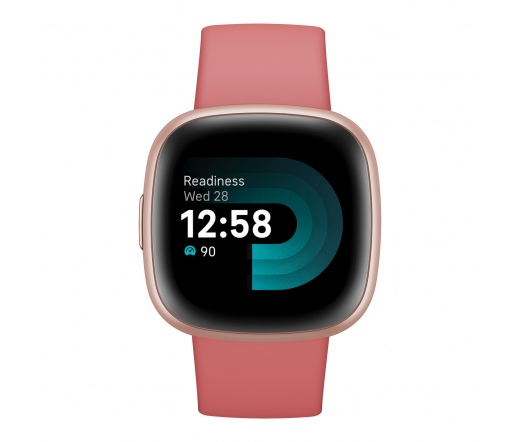 FITBIT Versa 4 - Pink Sand/Copper Rose Aluminum