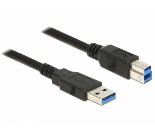 Delock Cable USB 3.0 Type-A male > USB 3.0 Type-B male 1.0 m black