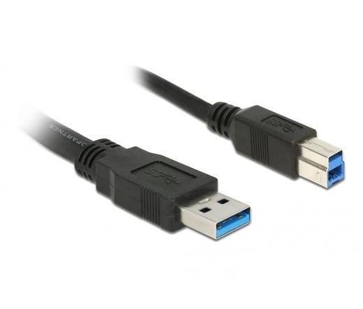 Delock Cable USB 3.0 Type-A male > USB 3.0 Type-B male 0.5 m black