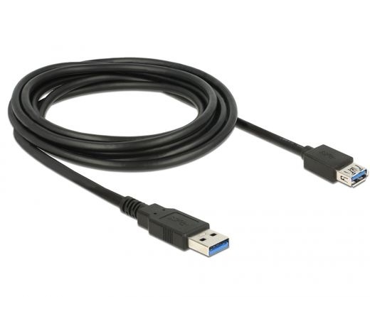 Delock Extension cable USB 3.0 Type-A male > USB 3.0 Type-A female 3m black