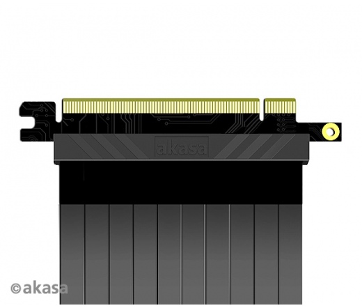 AKASA Riser Black XL premium PCIe 3.0 x16 riser cable