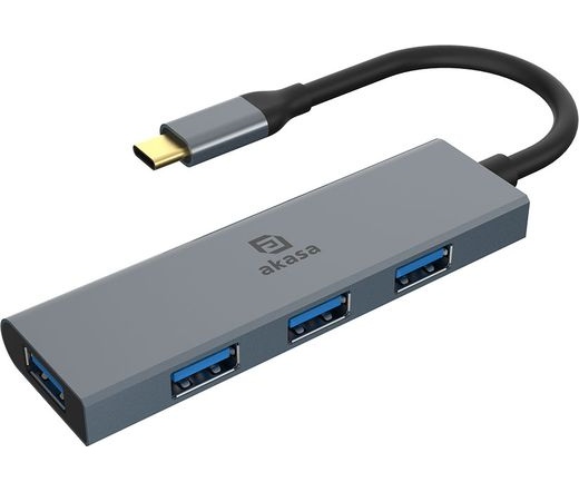 AKASA USB Type-C 4 x USB 3.0 adapter AK-CBCA25-18BK