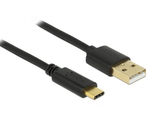 Delock Kábel USB 2.0 Type-A male to USB 2.0 Type-C male 2m