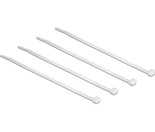 Delock Cable ties transparent L 100 x W 2.5 mm 100 pieces