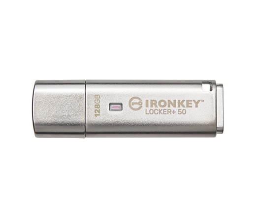 KINGSTON IronKey Locker+ 50 XTS-AES Encrypted 128GB