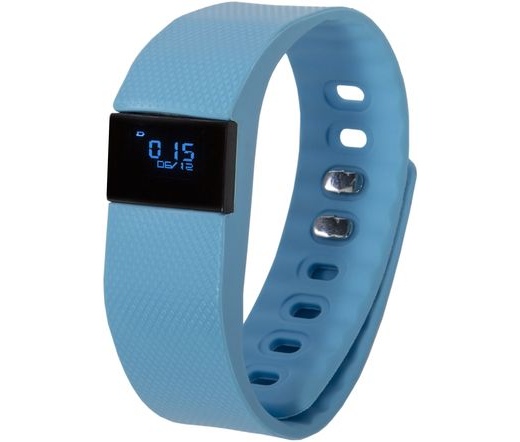 GoClever Smart Band fit okosóra, lépésszámláló; 240x20 kijelző KÉK