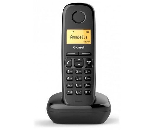 GIGASET ECO DECT Telefon A170 fekete Magyar menü