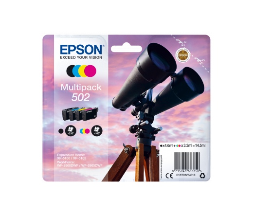 PATRON Epson Multipack 502 BK/C/M/Y