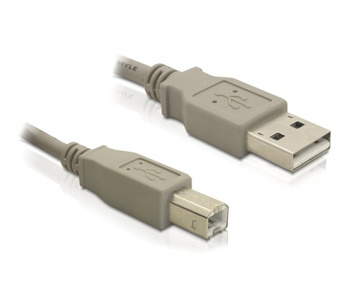 DELOCK Cable USB A male -> USB B male 1,8m (82215)