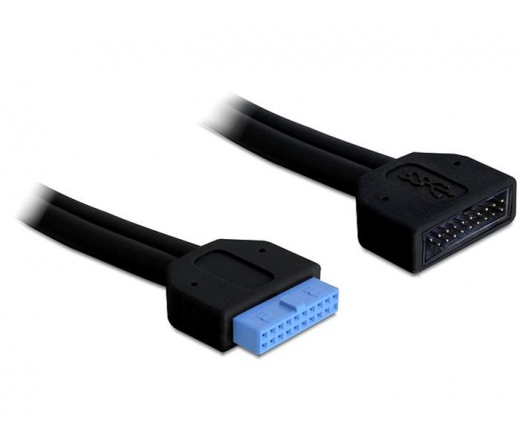 DELOCK Cable USB 3.0 pin header hosszabbító male / female (82943)