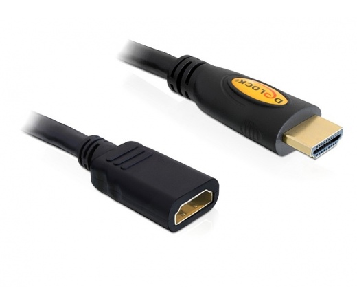 DELOCK Cable High Speed HDMI with Ethernet extension male / female 5m (83082)