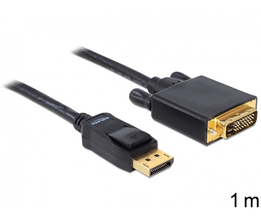 DELOCK Cable Displayport male -> DVI 24+1 male 1m (82590)